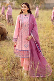 RANG RASIYA - 3PC Lawn Embroidered Shirt with Organza Embroidered Dupatta and Trouser - SS0761