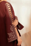 Batik - 2PC Dhanak Embroidered Shirt and Trouser - SS0432