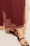 Batik - 2PC Dhanak Embroidered Shirt and Trouser - SS0432