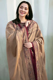 Zara Shahjahan - 3PC Dhanak Embroidered Shirt with Dhanak Embroidered Dupatta and Trouser - SS0449
