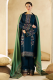 Zara Shahjahan - Winter 3PcsDhanak Embroidered Suit - SB0039
