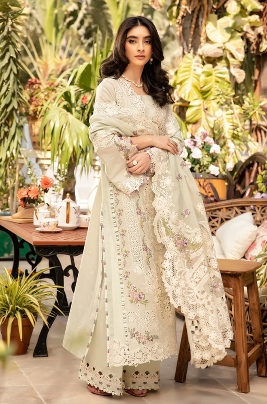 luxury pret embroidered suit for women 