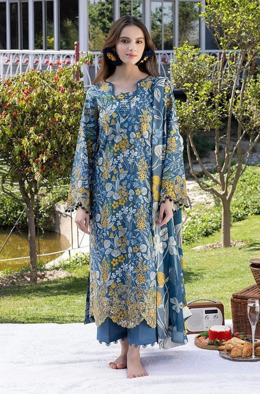 3 piece printed lawn suit