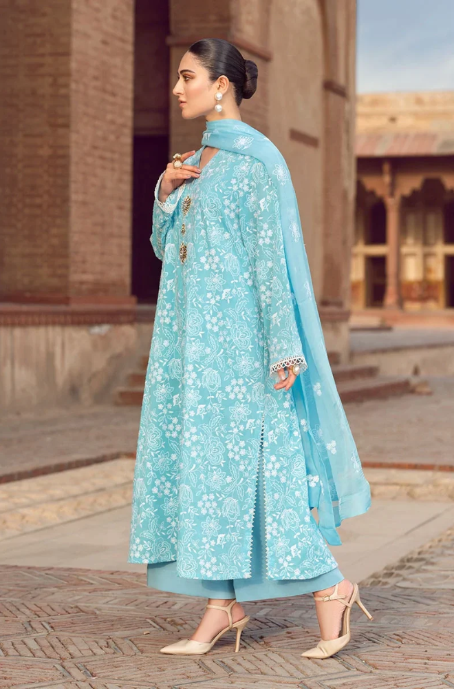 Bareeze - 3 Piece - Lawn Embroidered Suit - SN0023