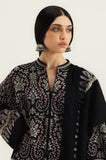 Zara ShahJahan - 3PC Dhanak Embroidered Shirt With Chiffon Dupatta and Trouser -SS0895