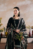 Maryam Hussain - 3PC Lawn Embroidered Shirt with Cotton Net Embroidered Dupatta and Trouser - SS0827