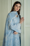 Cross Stitch - 3PC Lawn Embroidered Suit - SA0112
