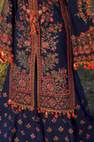HUSSAIN REHAR - Winter 3PC Dhanak Embroidered Suit - SS0463