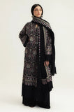 Zara ShahJahan - 3PC Dhanak Embroidered Shirt With Chiffon Dupatta and Trouser -SS0895
