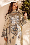 3PC Dhanak Embroidered Shirt With Dhanak Embroidered Dupatta and Trouser - SS0958