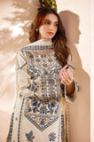 3PC Dhanak Embroidered Shirt With Dhanak Embroidered Dupatta and Trouser - SS0958