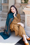 Aisling - 3PC Dhanak Embroidered Shirt With Pashmina Printed Dupatta and Trouser - SS01178