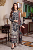 Asim Jofa - 3PC Karandi Printed Shirt With Karandi Printed Dupatta and Trouser - SS01169