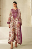 Jazmin - 3PC Karandi Printed Shirt With Karandi Printed Dupatta and Trouser - SS0938