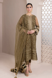 Baroque- 3 Piece - Lawn Embroidered Suit - SN0007