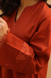 3PC Dhanak Embroidered Shirt With Dhanak Embroidered Dupatta and Trouser - SS0961