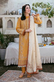 Florent - 3PC Dhanak Embroidered Shirt With Embroidered Dupatta and Trouser - SS0962