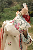 Zara Shahjahan - Winter 3PC Dhanak Embroidered Suit - SS0142