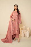 Batik - 3PC Dhanak Embroidered Shirt With Dhanak Embroidered Dupatta and Trouser - SS0933