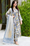 Syra - 3PC Lawn Printed Shirt With Lawn Printed Dupatta and Trouser - SS0972
