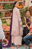 Mushq - 3PC Lawn Embroidered Shirt with Chiffon Printed Dupatta and Trouser  - SS0660
