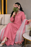 Shahijora - 3PC Printed Lawn Suit With Khadi Net Printed Dupatta and Trouser - SS0982