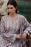 Zara Shahjahan - Winter 3PC Dhanak Embroidered Suit - SS0450