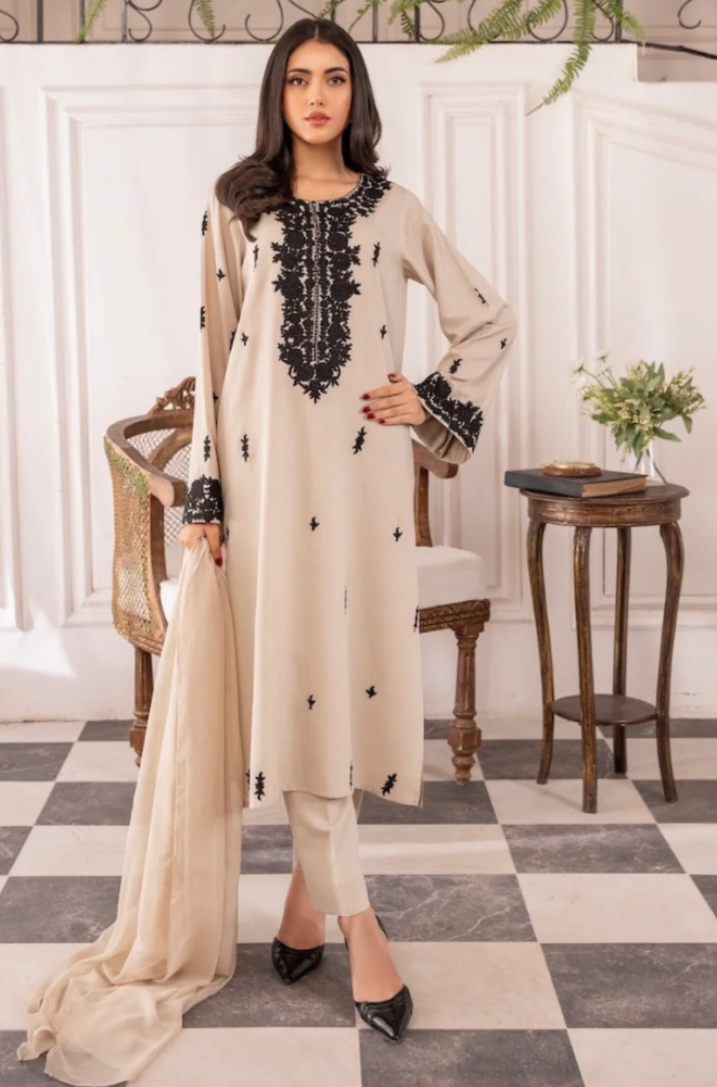 Mirana - 3PC Lawn Embroidered Suit - SU0088