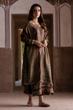 IZEL - Winter 3PC Dhanak Embroidered Suit - SS0543
