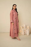 Batik - 3PC Dhanak Embroidered Shirt With Dhanak Embroidered Dupatta and Trouser - SS0933