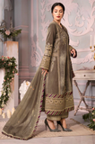 Asim Jofa -Winter 3PC Velvet Embroidered Suit - SS0522