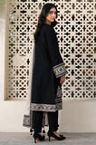 Jazmin - 3PC Dhanak Embroidered Shirt With Wool Embroidered Dupatta and Trouser - SS01003