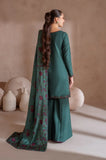 IZNIK - 3PC Dhanak Embroidered Shirt With Dhanak Embroidered Dupatta and Trouser - SS01008