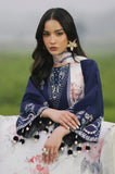 IZEL - 3PC Lawn Embroidered Shirt with Cotton Printed Dupatta and Trouser - SS0773