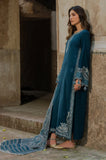 Izel - 3PC Dhanak Embroidered Shirt With Wool Printed Dupatta and Trouser - SS01007