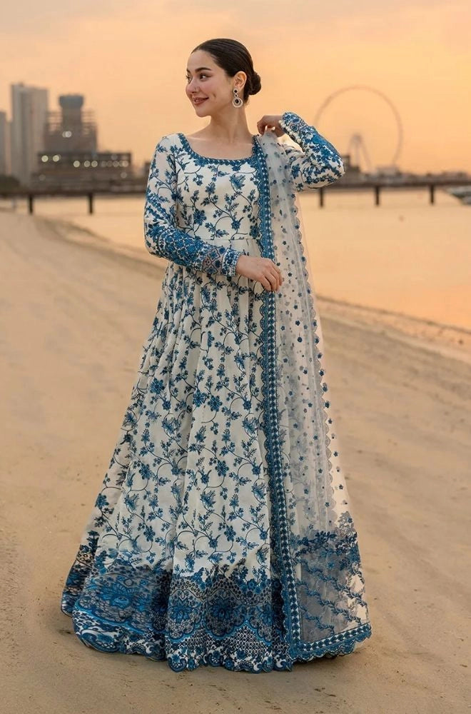 FAIZA SAQLAIN - Summer 3PC Lawn Digital Printed Dress - SS0814