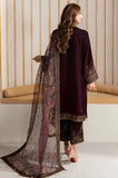 Jazmin - 3PC Velvet Embroidered Shirt With Organza Dupatta and Trouser - SS0926