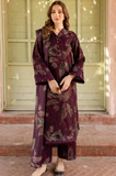 Baroque - Winter 3PC Khaddar Digital Printed Dress - SS0443