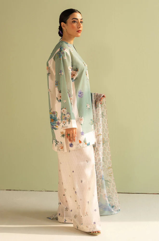 COCO by Zara Shahjahan - 3PC Lawn Digital Printed Suit- SU0100