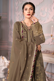 Asim Jofa -Winter 3PC Velvet Embroidered Suit - SS0522