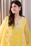 BAREEZE - 3PC Summer Lawn Embroidered Shirt with Organza Embroidered Dupatta and Trouser - SS0786