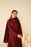 Tiraz - 3PC Dhanak Embroidered Shirt With Dhanak Embroidered Dupatta and Trouser - SS01005