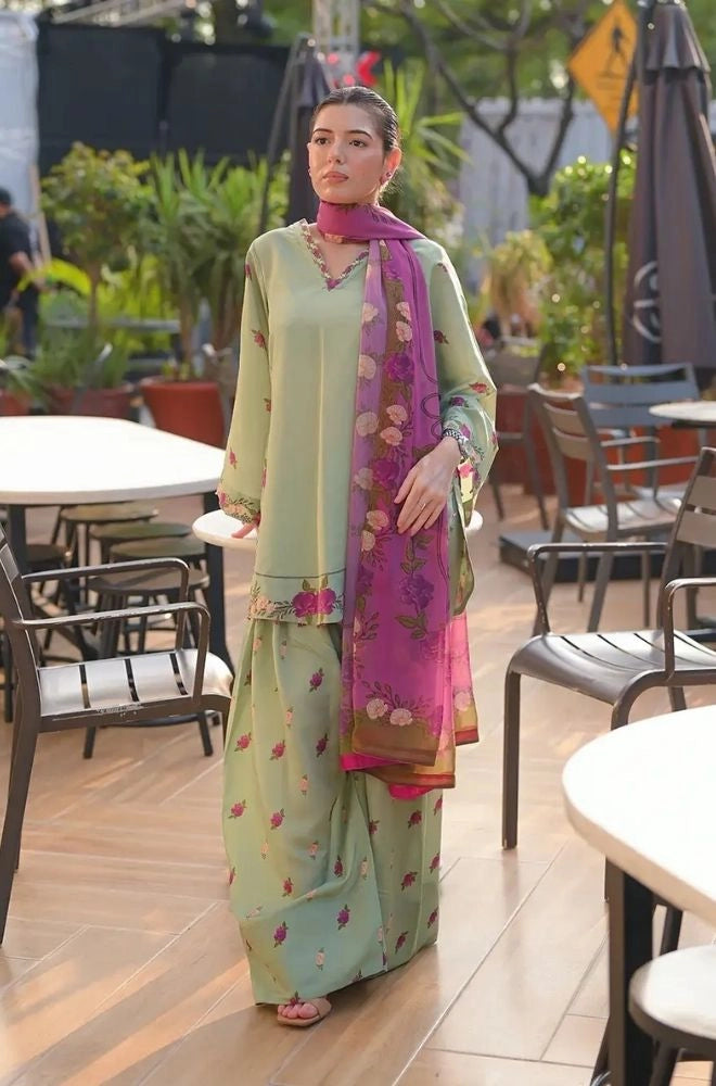 ANEELAS - Summer 3PC Lawn Digital Printed Dress - SS0815