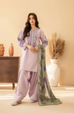 TRAZ - 3PC Summer Lawn Embroidered Shirt with Monar Printed Dupatta and Trouser - SS0816