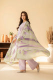 TRAZ - 3PC Summer Lawn Embroidered Shirt with Monar Printed Dupatta and Trouser - SS0816