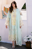 BIN ILYAS - Summer 3PC Lawn ChikanKari Embroidered Suit - SS0643