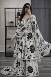 Shahijora - Floral Long Maxi Dress for Women