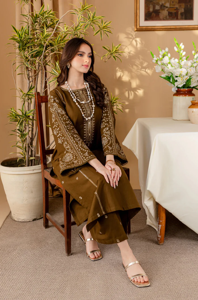 2 Piece - Lawn Embroidered Suit - SSIN194
