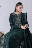 Asim Jofa - Winter 3PC Dhanak Embroidered Suit - SS0451