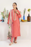 Kiara by Hana - 3 Piece - Dhanak Embroidered Suit - SU0065